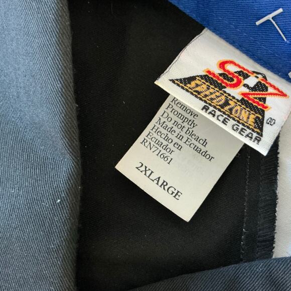 Mopar Men's Short Sleeve Technician Shirt | Button up Race Gear 2x - Picture 7 of 8